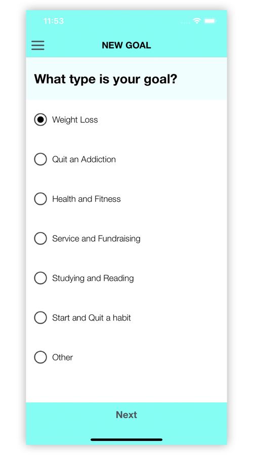 CHeerMeOn -  Goal Tracking App screenshot 8
